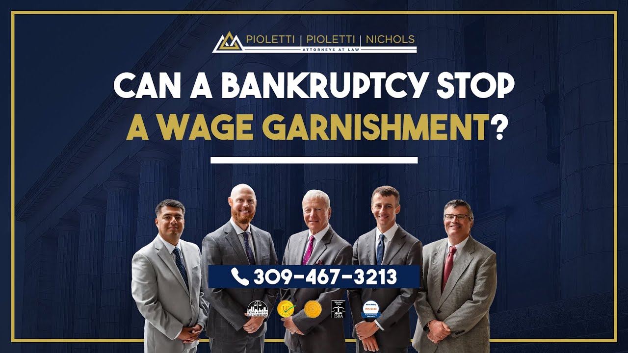 Can a bankruptcy stop a wage garnishment? – Pioletti Pioletti & Nichols