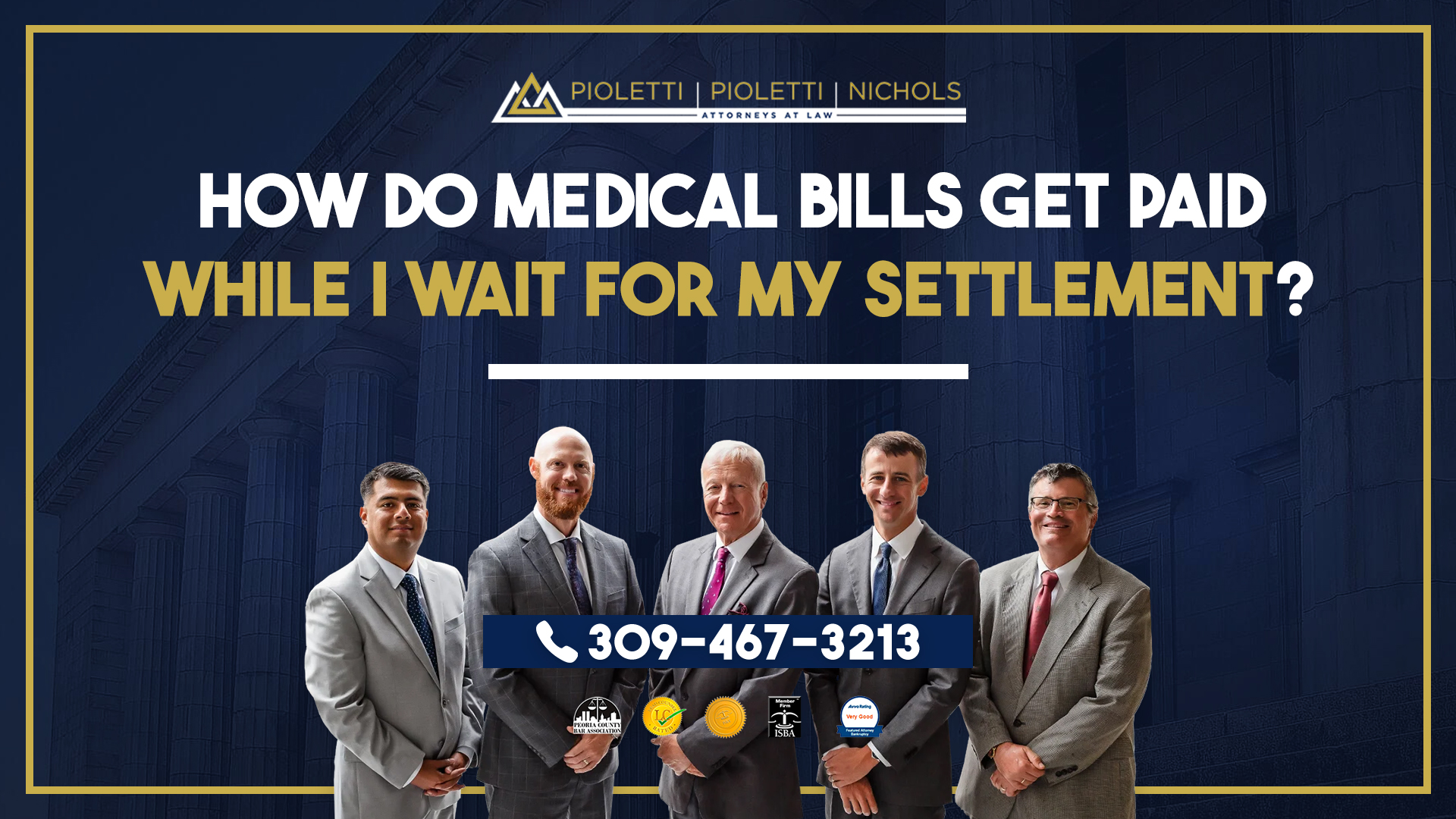 How do medical bills get paid while I wait for my settlement? – Pioletti Pioletti & Nichols